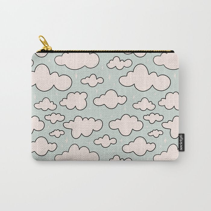 Cloud Print Carry All Pouch Gallery Image 1
