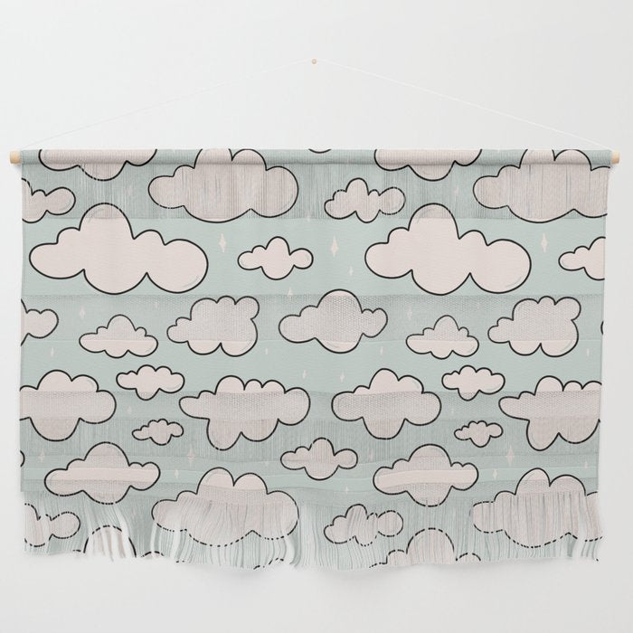 Cloud Print Wall Hanging Gallery Image 1