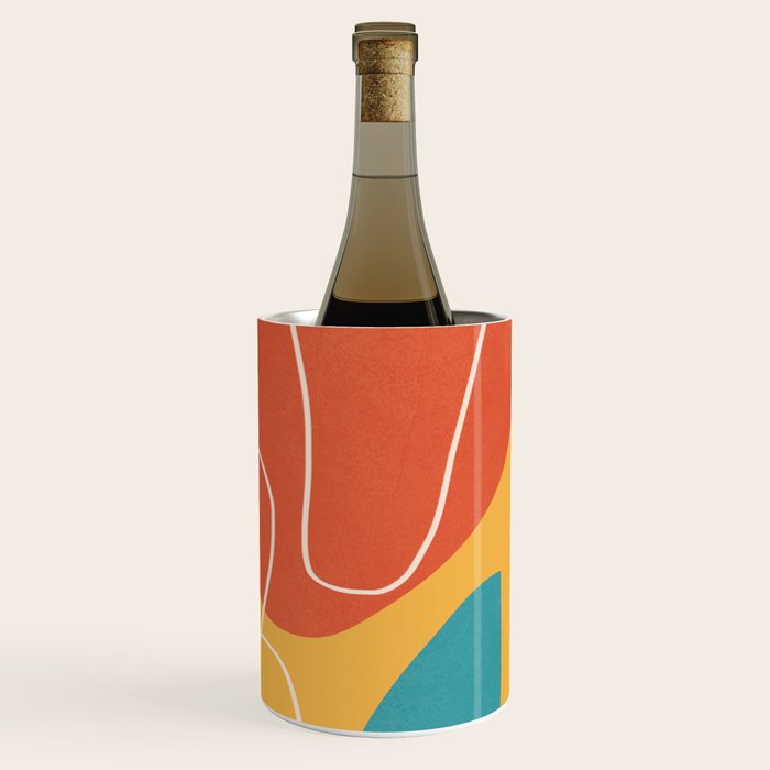 Minimal Colorful Abstract Shapes 11 Wine Chiller Gallery Image 3