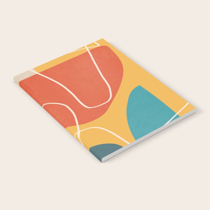 Minimal Colorful Abstract Shapes 11 Notebook Gallery Image 2