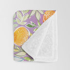 Citrus Sunrise Throw Blanket Gallery Image 3