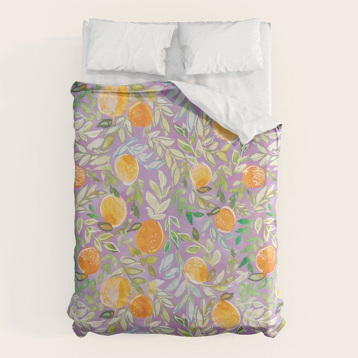 Citrus Sunrise Duvet Cover Gallery Image 1
