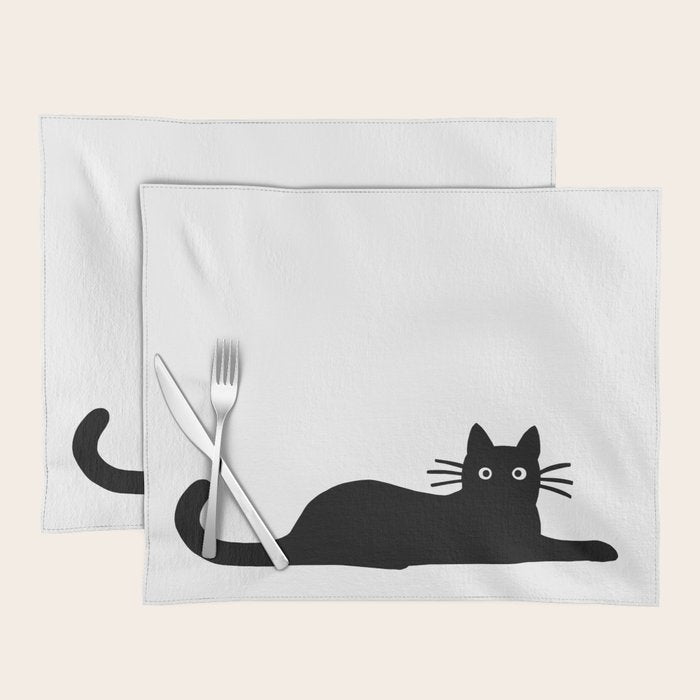 Black Cat(s) Placemat Gallery Image 1