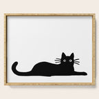 Black Cat(s) Serving Tray Gallery Image 1