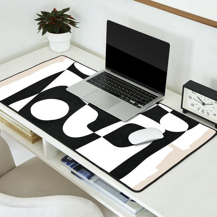 Shape Form I Desk Mat Gallery Image 2