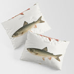 Illustrated North American Freshwater Trout Game Fish Identification Chart Pillow Sham Gallery Image 3