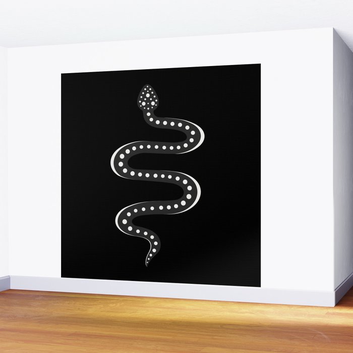 Minimal Snake XV Wall Mural Gallery Image 2