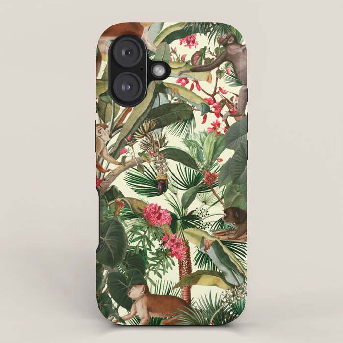 Monkey Forest iPhone Case Gallery Image 1