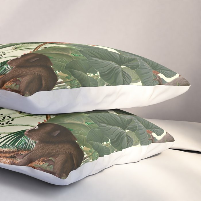 Monkey Forest Pillow Sham Gallery Image 3