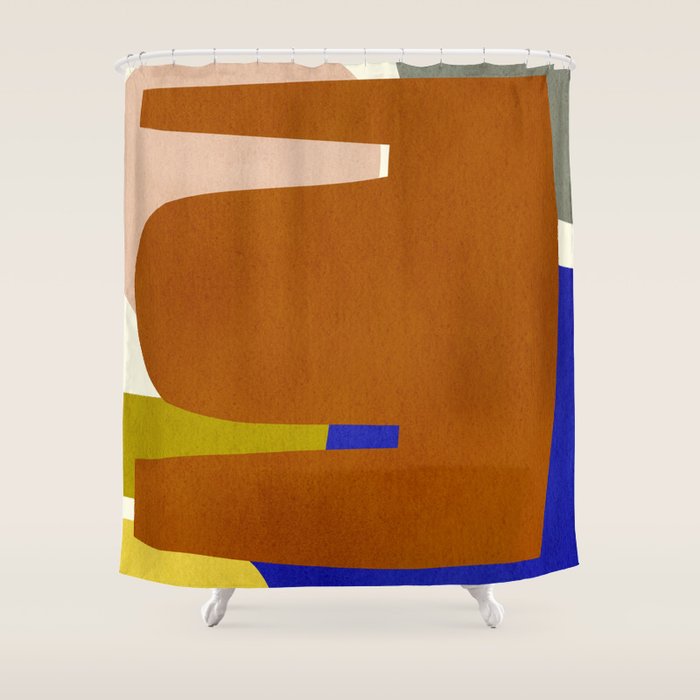 Abstract E014 Shower Curtain Gallery Image 1