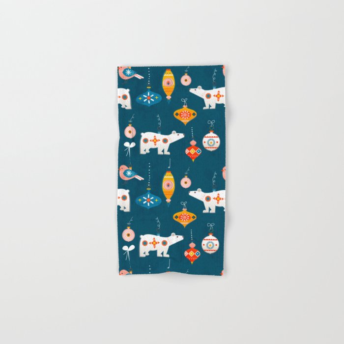Christmas Retro decorations no2 Towels Gallery Image 1