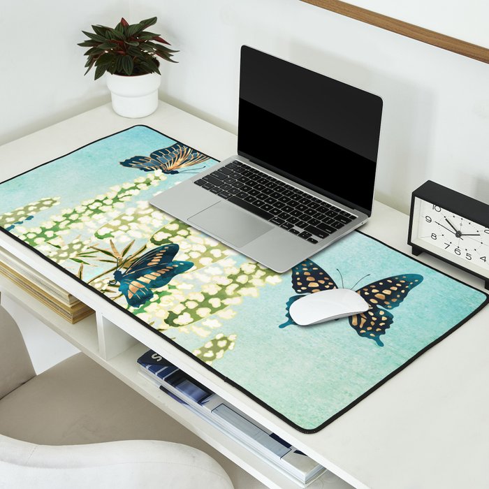 Butterfly Garden Desk Mat Gallery Image 2