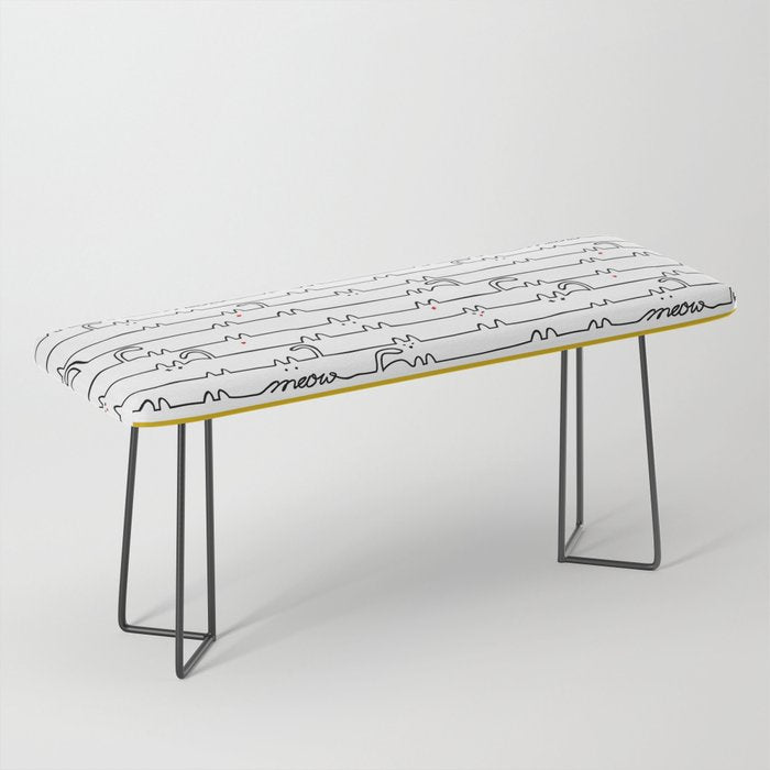 yellow meouw Bench Gallery Image 1