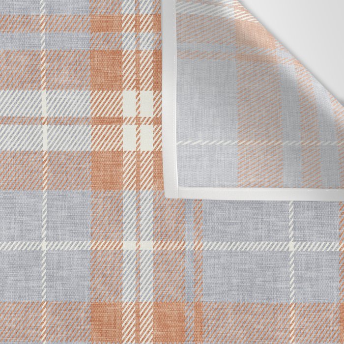 fall plaid - warm neutrals Wall Tapestry Gallery Image 3