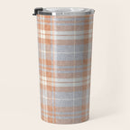 fall plaid - warm neutrals Travel Mug Gallery Image 3