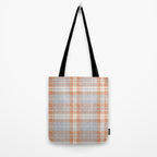fall plaid - warm neutrals Tote Bag Gallery Image 2