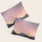Milky Way Stars Mountain Landscape Pillow Sham Gallery Image 3