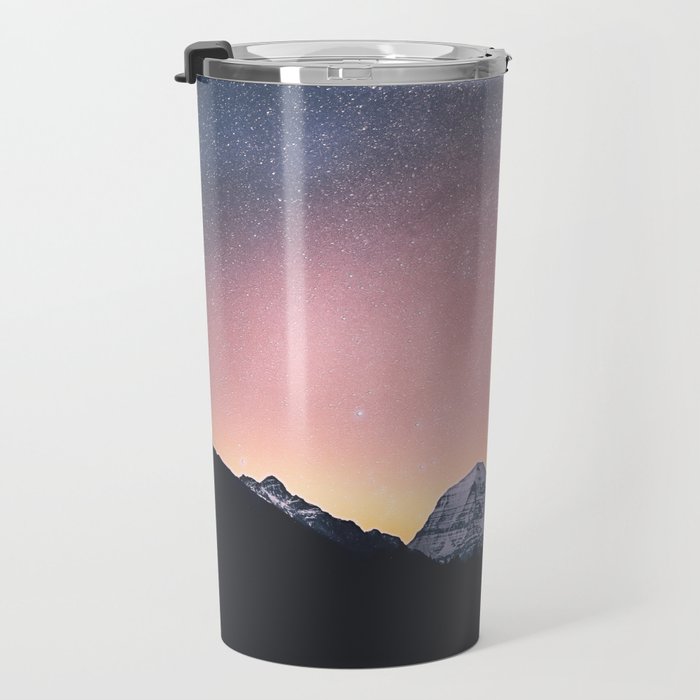 Milky Way Stars Mountain Landscape Travel Mug Gallery Image 3