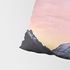 Milky Way Stars Mountain Landscape Pillow Sham Gallery Image 4