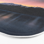 Milky Way Stars Mountain Landscape Bath Mat Gallery Image 3