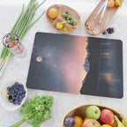 Milky Way Stars Mountain Landscape Cutting Board Gallery Image 2