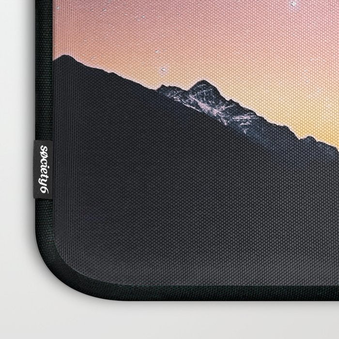 Milky Way Stars Mountain Landscape Laptop Sleeve Gallery Image 3