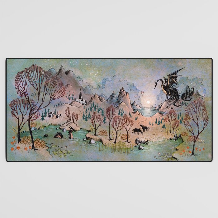 Dragon Hills Desk Mat Gallery Image 3