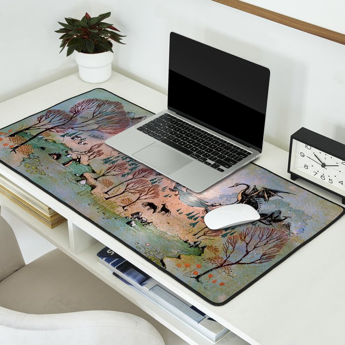 Dragon Hills Desk Mat Gallery Image 2