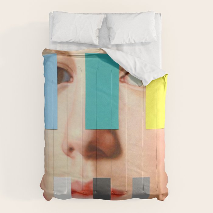 Portrait With A Spectrum 3 Comforter Gallery Image 6