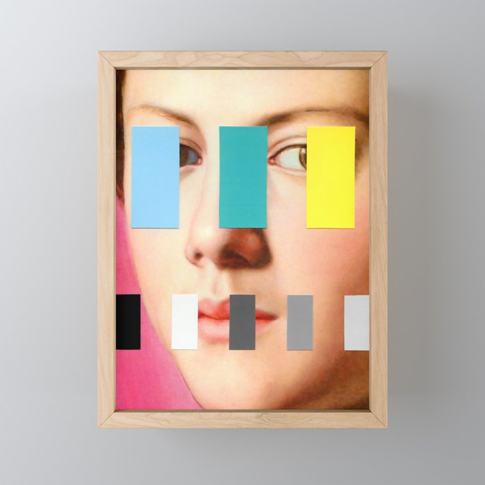 Portrait With A Spectrum 3 Mini Art Print