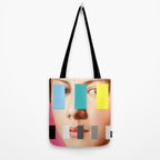 Portrait With A Spectrum 3 Tote Bag Gallery Image 2