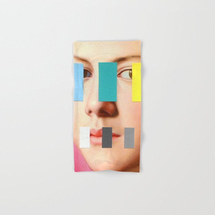 Portrait With A Spectrum 3 Bath Towel Gallery Image 1