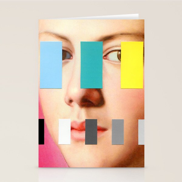 Portrait With A Spectrum 3 Stationery Card Gallery Image 1
