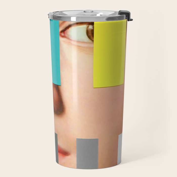 Portrait With A Spectrum 3 Travel Mug Gallery Image 2