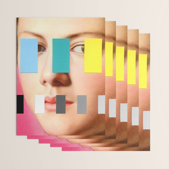 Portrait With A Spectrum 3 Wrapping Paper Gallery Image 3