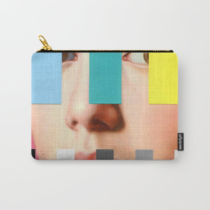 Portrait With A Spectrum 3 Carry All Pouch Gallery Image 1