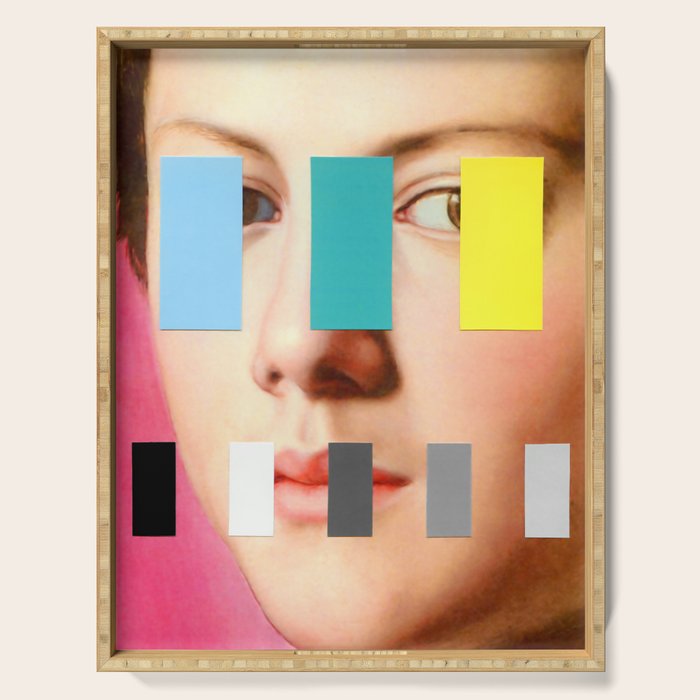 Portrait With A Spectrum 3 Serving Tray Gallery Image 1