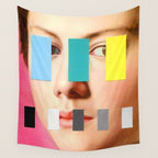 Portrait With A Spectrum 3 Wall Tapestry Gallery Image 4