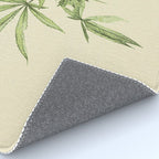 Vintage botanical print - Cannabis Rug Gallery Image 4