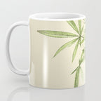 Vintage botanical print - Cannabis Coffee Mug Gallery Image 3