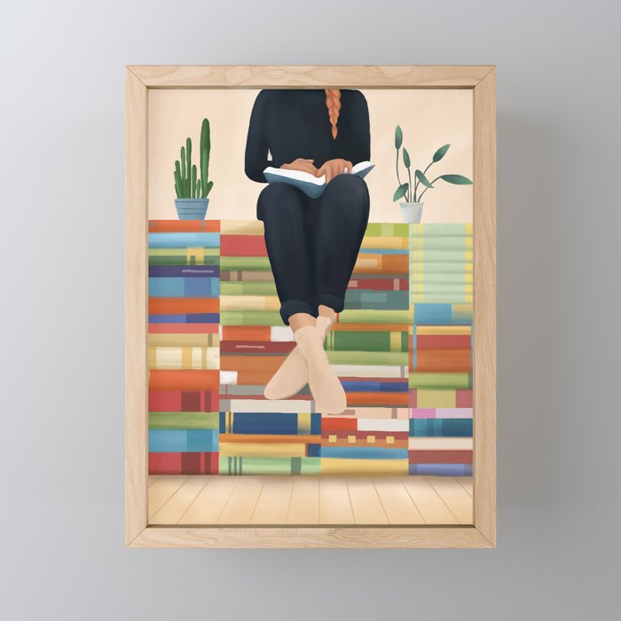 Books 1 Mini Art Print Gallery Image 1