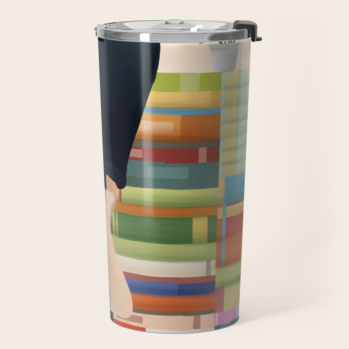 Books 1 Travel Mug Gallery Image 2