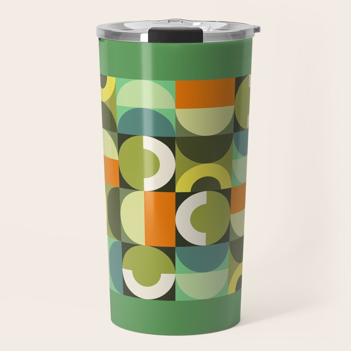 Modern Geometric 90B Travel Mug Gallery Image 1