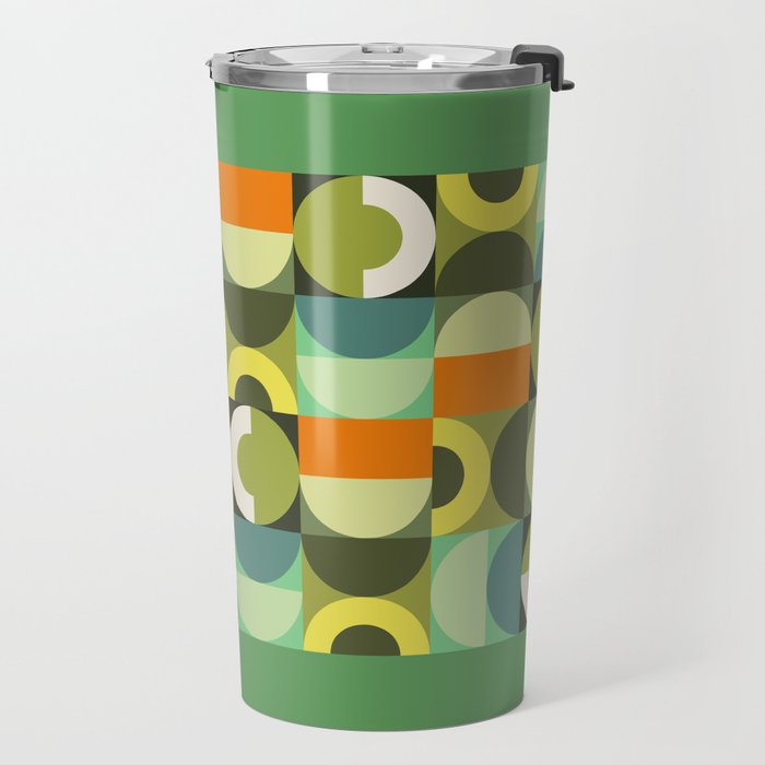 Modern Geometric 90B Travel Mug Gallery Image 2