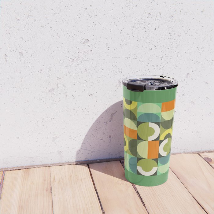 Modern Geometric 90B Travel Mug Gallery Image 4