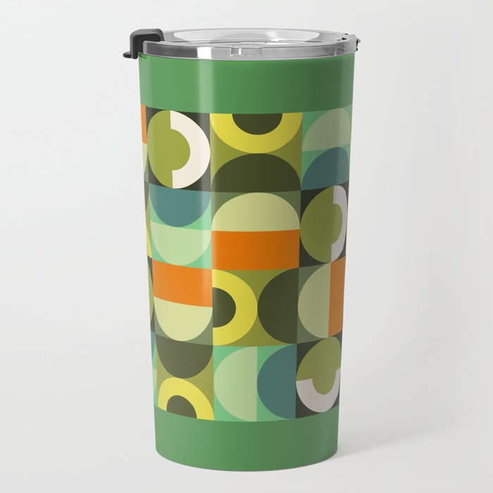 Modern Geometric 90B Travel Mug Gallery Image 3