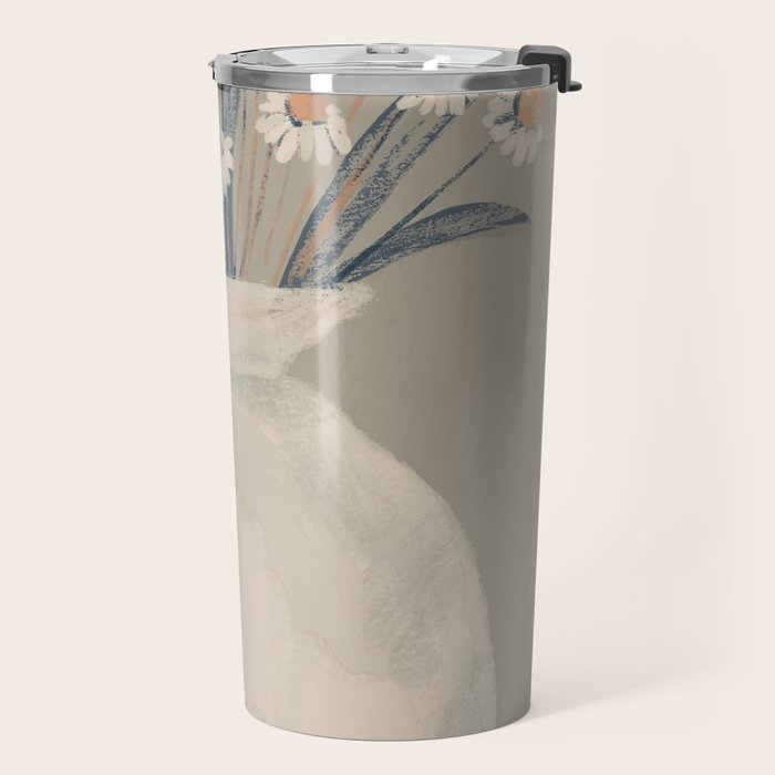 Flowers In A Vase 16 Travel Mug Gallery Image 2
