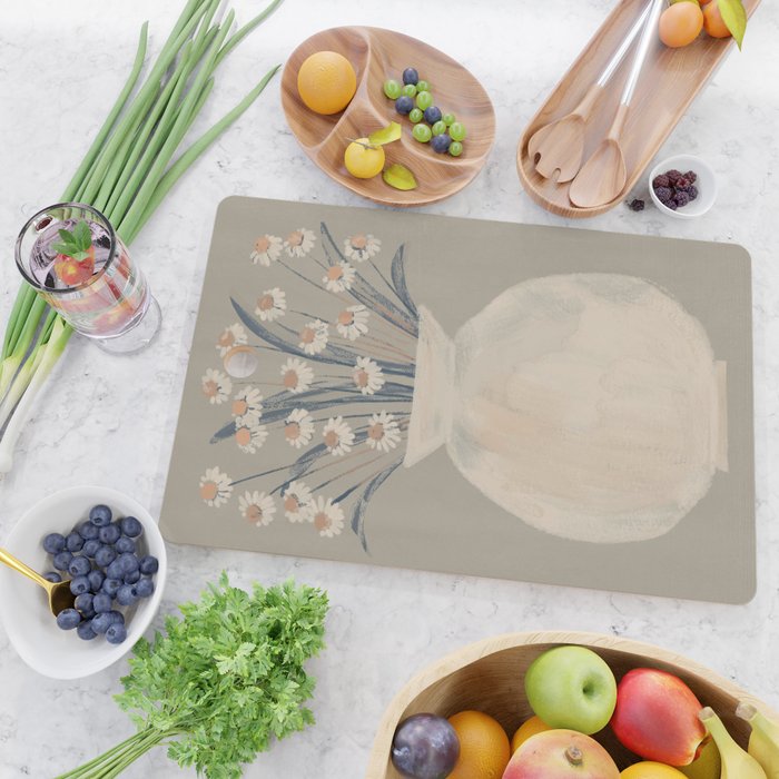 Flowers In A Vase 16 Cutting Board Gallery Image 2