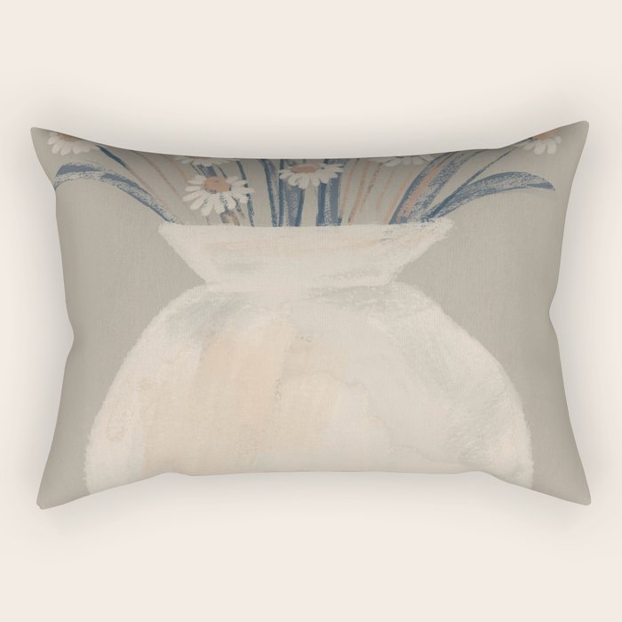 Flowers In A Vase 16 Rectangular Pillow Gallery Image 1