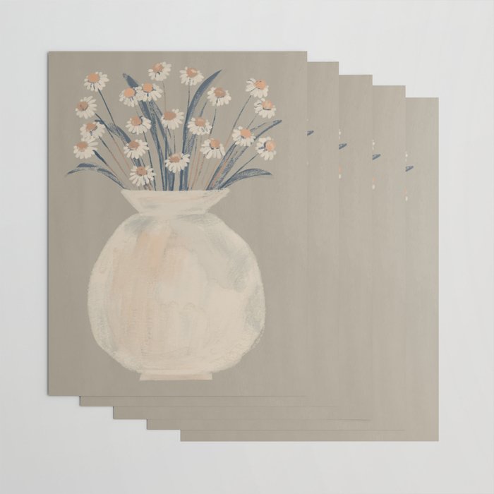 Flowers In A Vase 16 Wrapping Paper Gallery Image 3